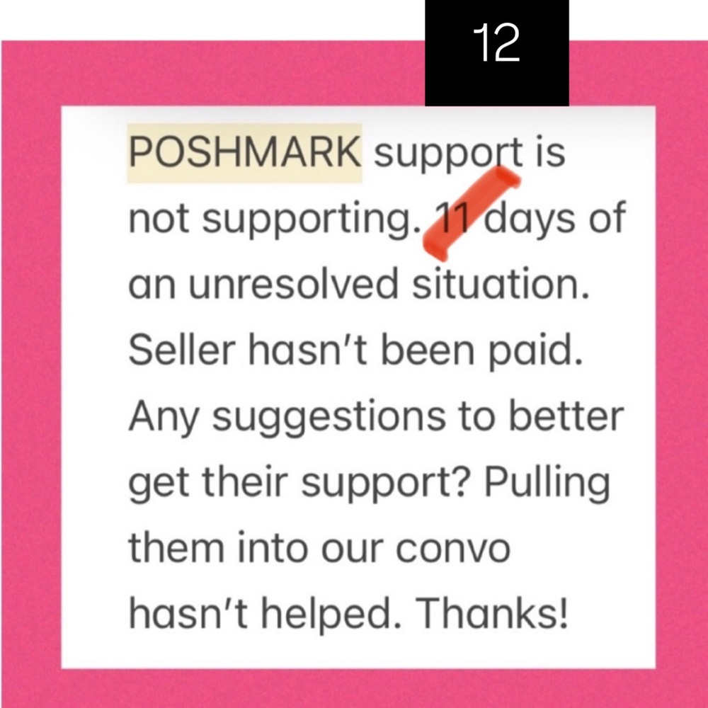 Black item with white and pink trim